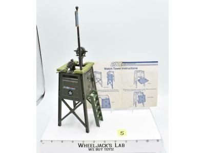 Watch Tower #5 100% Complete 1984 GI Joe ARAH Hasbro Action Figure Vintage
