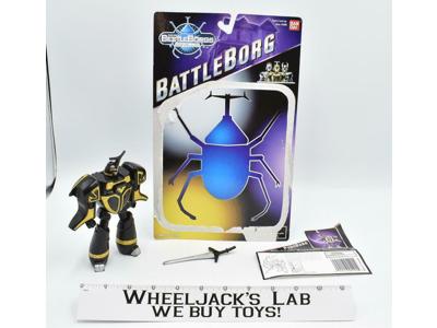 BeetleBorgs Metallix Figures BattleBorg Roboborg 1997 Bandai