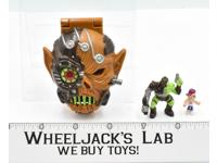 Skull Warrior Horror Heads 100% Complete 1992 Mighty Max Bluebird Toys Vintage