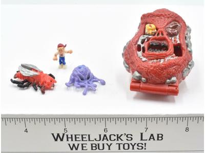 Horror Heads Lava Beast 100% Complete 1992 Mighty Max Bluebird Toys Vintage