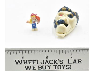 Shrunken Head Wraptile 100% Complete 1993 Mighty Max Bluebird Toys Vintage