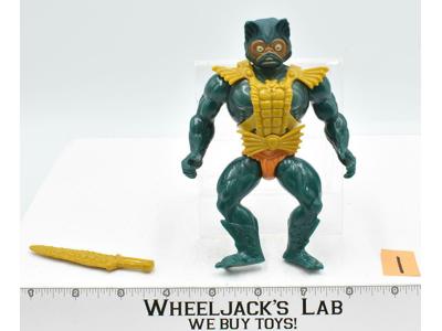 Mer-Man #1 100% COMPLETE He-Man Masters of the Universe MOTU 1982 Mattel