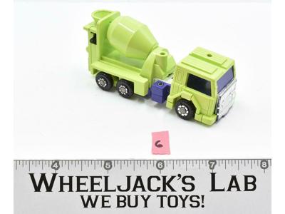 Mixmaster #6 Devastator 1985 Hasbro G1 Transformers Cement Mixer Action Figure