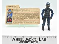 Cobra Officer SWIVEL ARM V1.5 1982 GI Joe ARAH Hasbro Vintage Action Figure