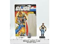 Torch V1 100% Complete W CARD 1985 GI Joe Hasbro Vintage Action Figure