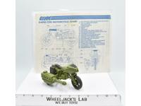 RAM (Rapid Fire Motorcycle) 100% Complete 1982 GI Joe Action Figure Vintage