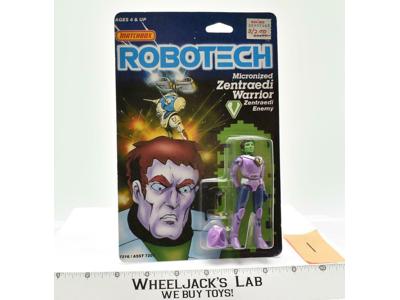 Zentraedi Warrior #1 NEW SEALED MOSC Robotech 1985 Matchbox Vintage Figure