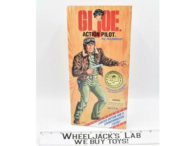 Action Pilot Limited Edition WWII Commemorative Figure W/Box 12" 1995 Hasbro