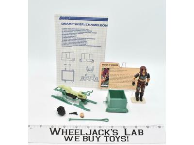 Swamp Skier W/ Zartan 100% Complete GI Joe 1984 ARAH Hasbro Action Vehicle