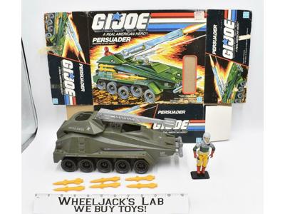 Persuader With Driver 100% Complete Vintage GI Joe 1987 Vehicle Hasbro