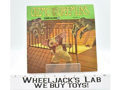 Gizmo and the Gremlins Record and Book Story 2 Vintage 1984