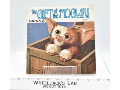 The Gift of The Mogwai Record and Book Story 1 Gremlins Vintage 1984