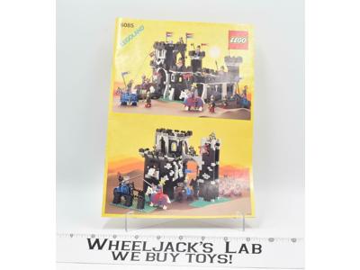 6085 Black Monarch's Castle Empty Box &amp; Instructions Vintage Lego Legoland