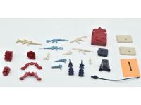 Lot #1 Battle Gear Accessory Pack 4 Complete Set 1986 Weapons Guns Gi Joe