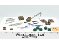 Lot #4 Battle Gear Accessory Pack 2 Set Complete 1984 Weapons Gi Joe Vintage