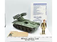 Wolverine Missile Vehicle W/ Cover Girl 100% Complete 1983 GI Joe Hasbro Vintage
