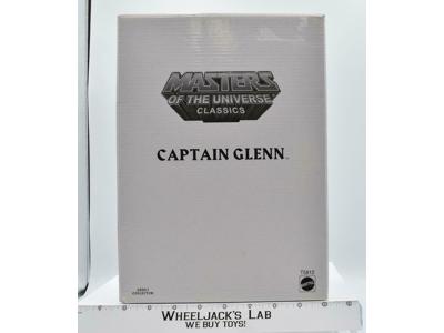 Captain Glenn w/Cringer MOSC w/ Mailer He-Man Masters of the Universe MOTUC 2011