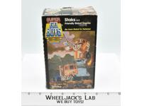 Super Staks Robot Tractor 7251 W/Box 100% Complete NEAR MINT 1985 Bandai Tonka