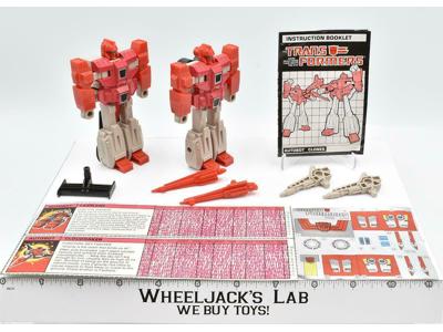 Fastlane &amp; Cloudraker Complete UNUSED STICKERS Vintage 1987 G1 Transformers
