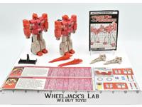 Fastlane &amp; Cloudraker Complete UNUSED STICKERS Vintage 1987 G1 Transformers