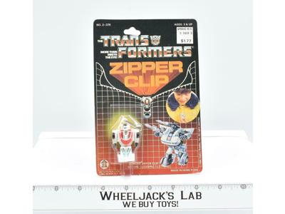 Wheeljack Zipper Clip NEW 1984 Vintage Hasbro G1 Transformers Action Figure