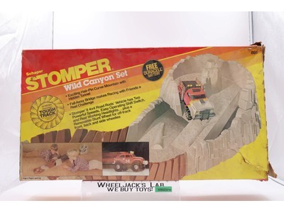 Wild Canyon Track W/ Box 4x4 Stompers Rough Riders 1983 Schaper Vintage Playset