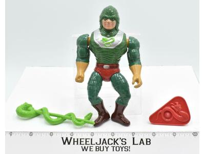 King Hiss 100% Complete He-Man Masters of the Universe MOTU 1984 Vintage Mattel