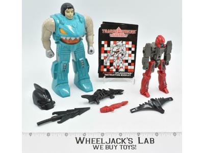 Splashdown Pretender Vintage 1988 G1 Transformers Hasbro Action Figure