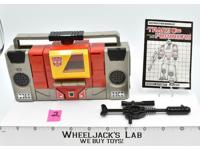 Blaster #2 WORKS 100% Complete 1985 Vintage G1 Transformers Action Figure