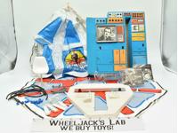 Mission Control Center Playset 1976 Six Million Dollar Man Bionic Man Figure
