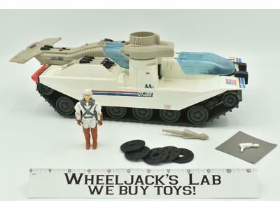 Avalanche Snow Tank GI Joe 1990 Vintage Vehicle Hasbro Action Figure