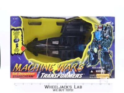Starscream Transformers Machine Wars 1996 Hasbro Action Figure NEW MIB