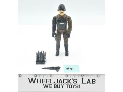 Major Bludd #2 V1 100% Complete 1983 GI Joe ARAH Hasbro Vintage Action Figure