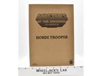 Horde Trooper Mailer BOX ONLY He-Man Masters of the Universe MOTU Classics 2015