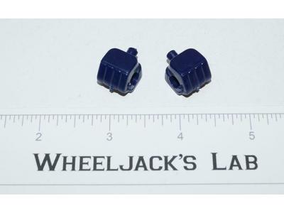 Optimus Prime Gray Bloated Fists Hands Pair Vintage Hasbro 1985 G1 Transformers