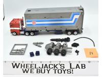 Optimus Prime GRAY BLOATED METAL Complete 1984 G1 Transformers Hasbro