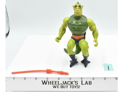 Whiplash #1 100% Complete He-Man Masters of the Universe MOTU 1984 Mattel