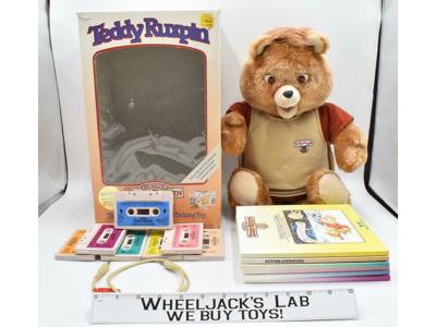 Teddy Ruxpin 1985 Alchemy Talking Doll Bear World's of Wonder 16" Works UNUSED