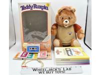 Teddy Ruxpin 1985 Alchemy Talking Doll Bear World's of Wonder 16" Works UNUSED