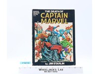 The Death of Captain Marvel 1982 Marvel Comics Jim Starlin Paperback Book