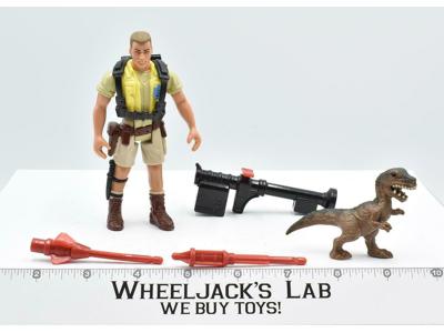 Robert Muldoon Series 1 Jurassic Park Complete 1993 Kenner Vintage Action Figure