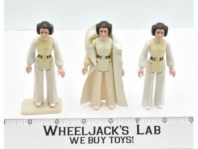 Princess Leia Organa x3 Star Wars Vintage Kenner Action Figure 1977 No Repro