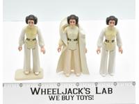 Princess Leia Organa x3 Star Wars Vintage Kenner Action Figure 1977 No Repro