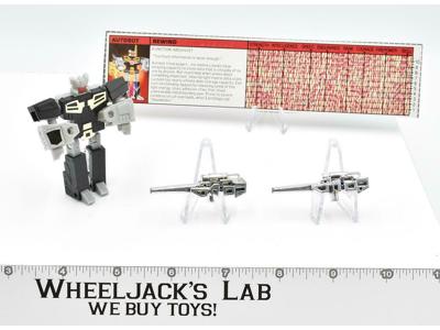 Rewind SILVER 100% Complete Vintage 1986 G1 Transformers Hasbro Action Figure