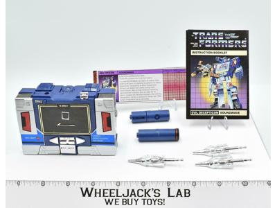 Soundwave 100% Complete Vintage 1984 G1 Transformers Hasbro Action Figure