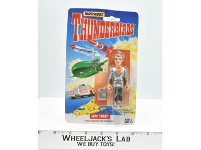 Jeff Tracy 3.5" Thunderbirds New MOSC 1994 Vintage Matchbox