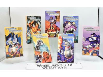 Volume 2-7 &amp; 9 Lot of 7 Vol VHS G1 Transformers Kid Rhino 2000