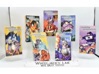 Volume 2-7 &amp; 9 Lot of 7 Vol VHS G1 Transformers Kid Rhino 2000