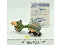 L.C.V. #5 Recon Sled Action Figure 1986 GI Joe Hasbro Vintage Vehicle
