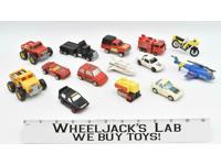 Zybots Transforming Cars Vintage Remco 1984 Lot of 14 Action Figures